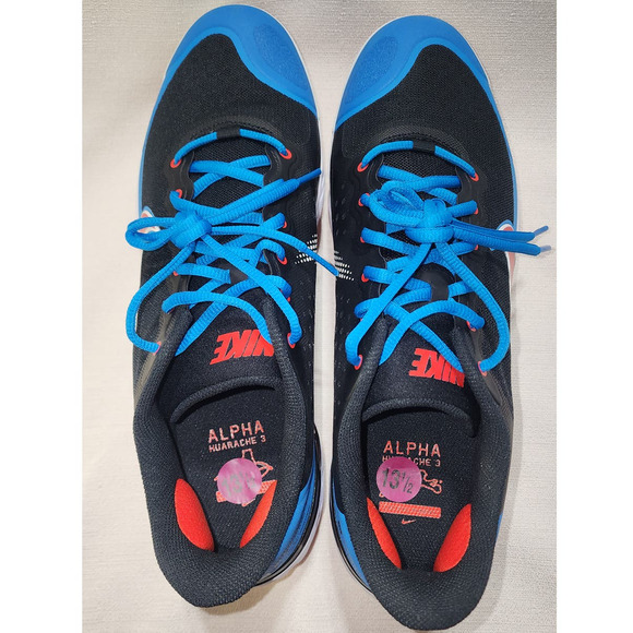 Nike alpha Huarache 3 elite Baseball Cleats men size 13.5 - Picture 5 of 7